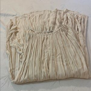 Indah Cream Maxi Skirt